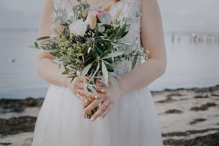 Brautstrauss Hochzeit Meer